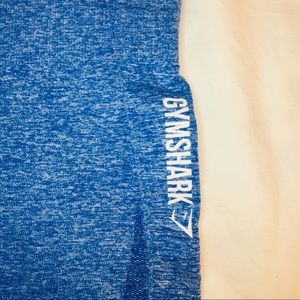 Gymshark blue seamless high waisted leggings